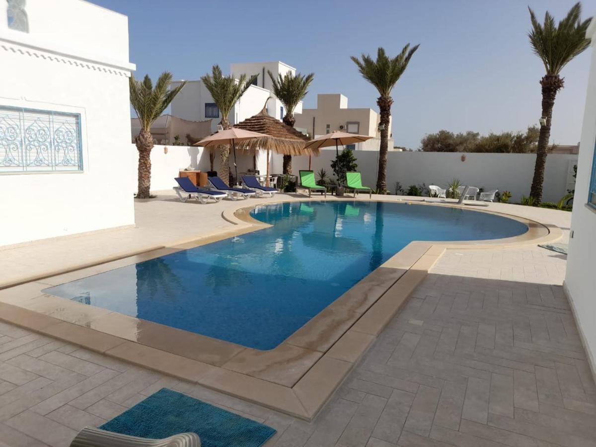 Villa La Palmeraie D'Arkou, Grande Piscine Exteriér fotografie