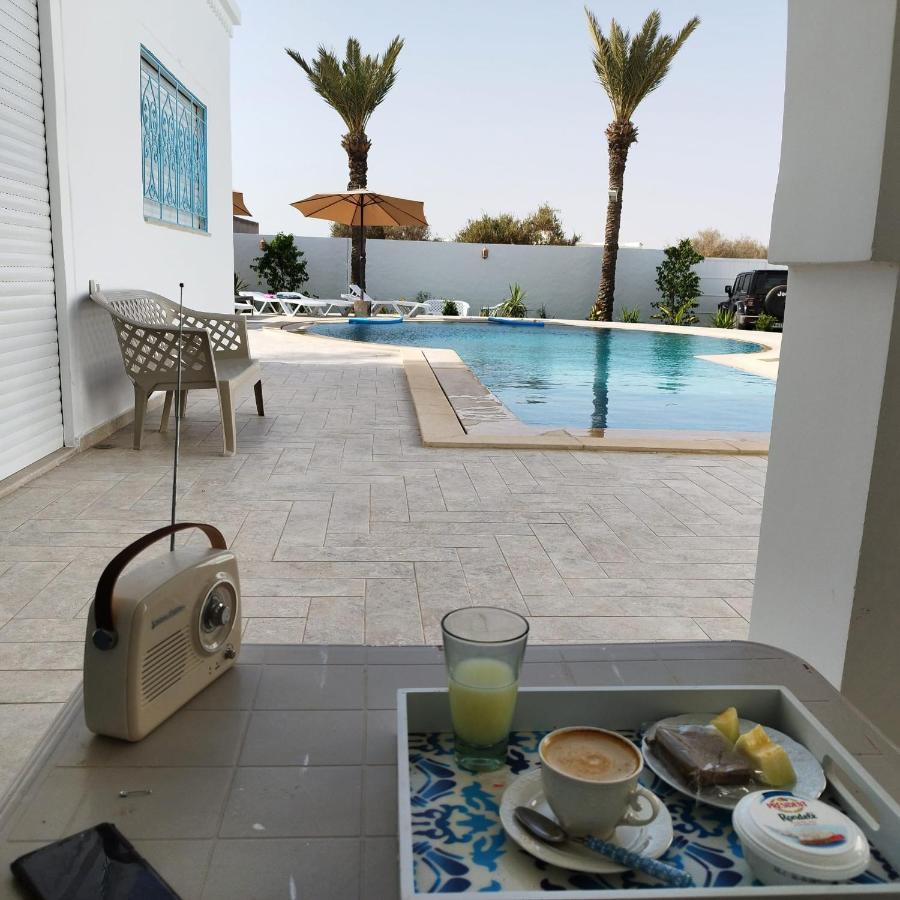 Villa La Palmeraie D'Arkou, Grande Piscine Exteriér fotografie