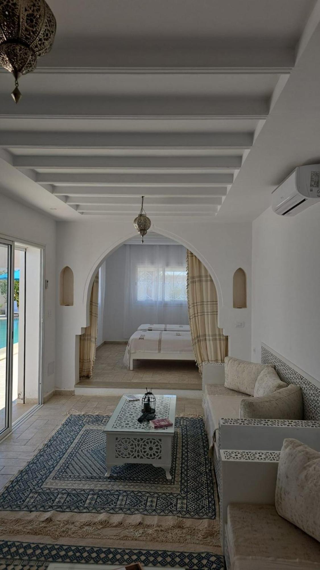 Villa La Palmeraie D'Arkou, Grande Piscine Exteriér fotografie