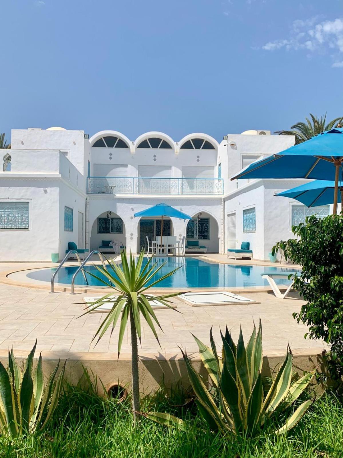 Villa La Palmeraie D'Arkou, Grande Piscine Exteriér fotografie