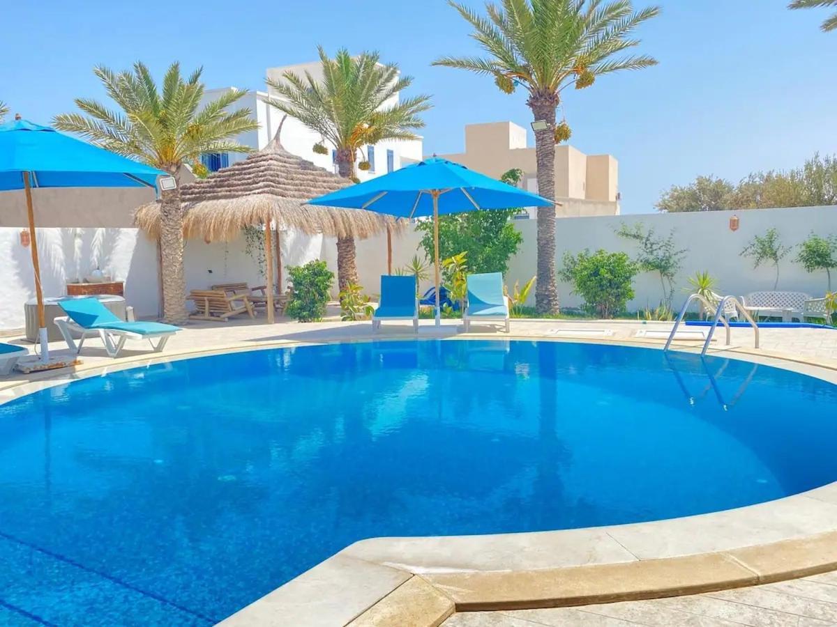 Villa La Palmeraie D'Arkou, Grande Piscine Exteriér fotografie